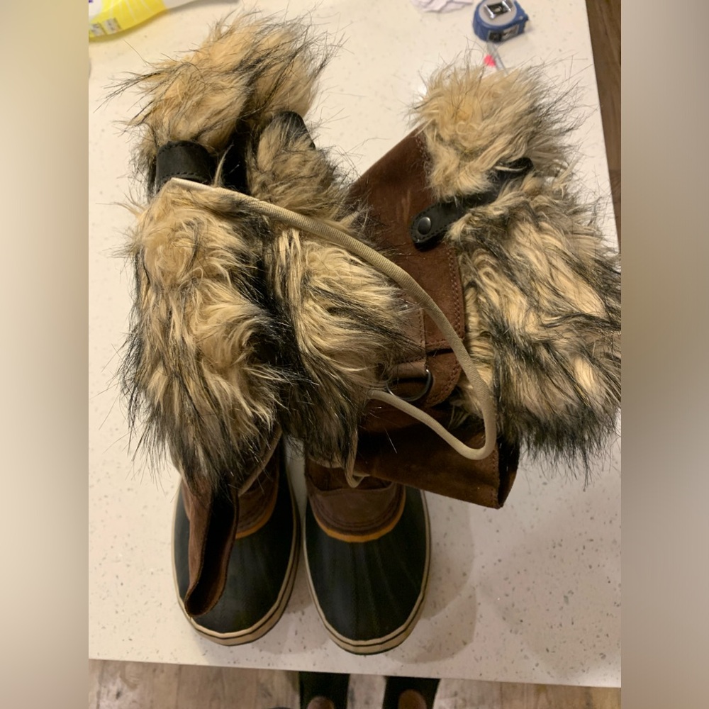 Sorel Joan of Arctic Furry Top Boots